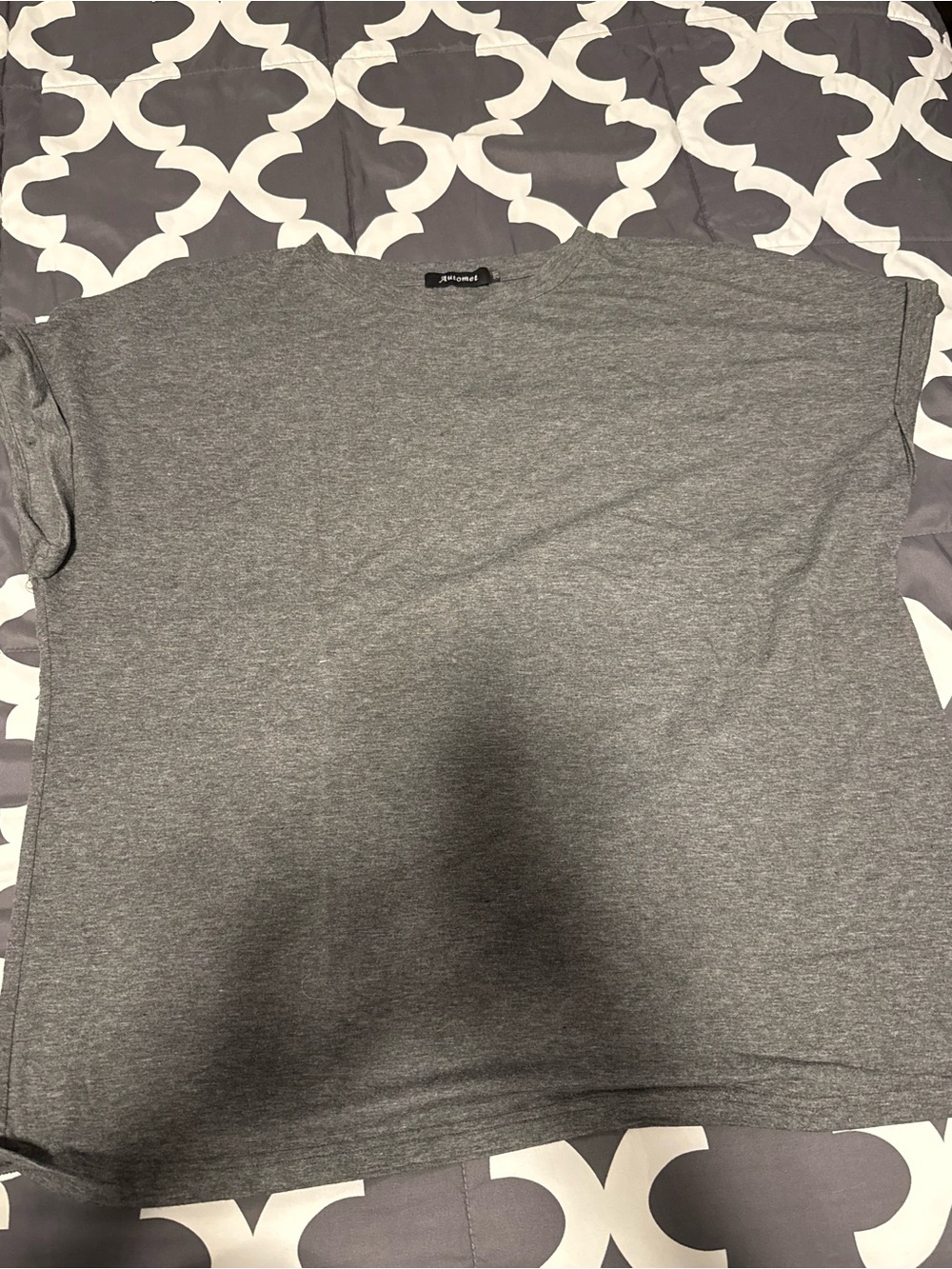 Women’s Short Sleeve Crewneck Tee in Heather Gray - Casual Essential
